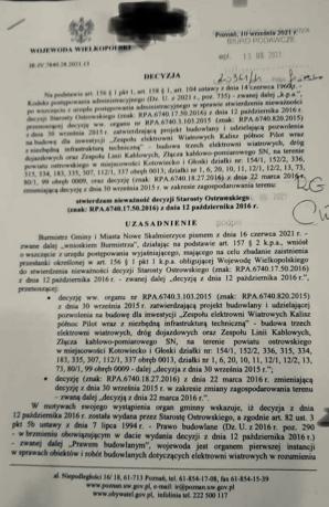 [VIDEO] RUTKOWSKI miał rację! Wojewoda Wielkopolski unieważnił pozwolenia na budowę 3 wiatraków koło Ostrowa Wlkp.! Dlaczego Łukasz Grzesiuk, jako kierownik tej budowy, ma za nic decyzję reprezentanta Polskiego Rządu i nakazuje kontynuowanie budowy?!
