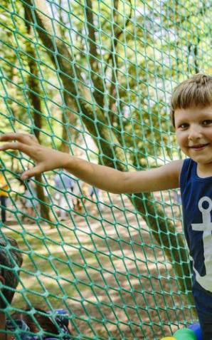 Dzięki budżetowi obywatelskiemu na Julianowie powstał park linowy