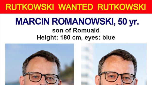 $10,000 Reward Offered For Information Leading To The Location Of Wanted Man Marcin Romanowski